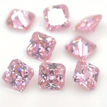 Kubinis cirkonis, 1 vnt, 6 * 6 mm / 0,236 * 0,236 colių
