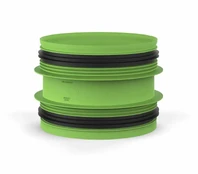 Duco Connection piece with joint D160-D160 (M/M)DUCO kaina