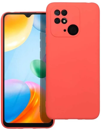 Dėklas Oem SILICONE Case for XIAOMI Redmi 10C peach