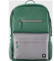 HP Campus 15.6 Backpack - 17 Liter Capacity - Green, Light Grey