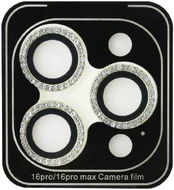 Guess Fixed Glliter apsauginis objektyvas, skirtas iPhone 16 Pro/16 Pro Max Gold kaina