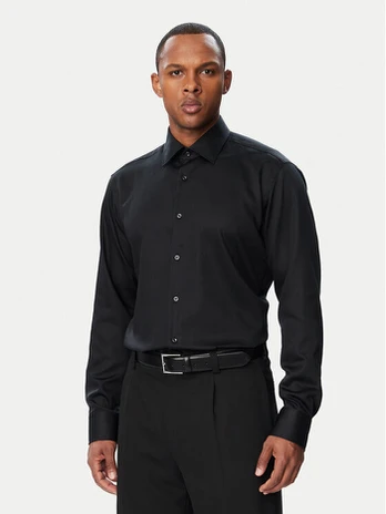 BOSS Marškiniai Joe 50555711 Juoda Regular Fit