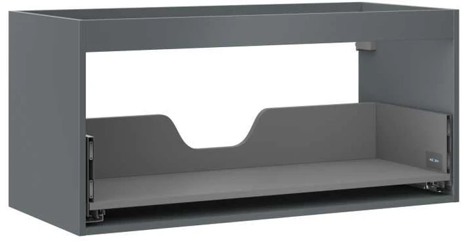 Praustuvo spintelės korpusas Mexen Box-A, 100 cm, 1 stalčius, Graphite matt