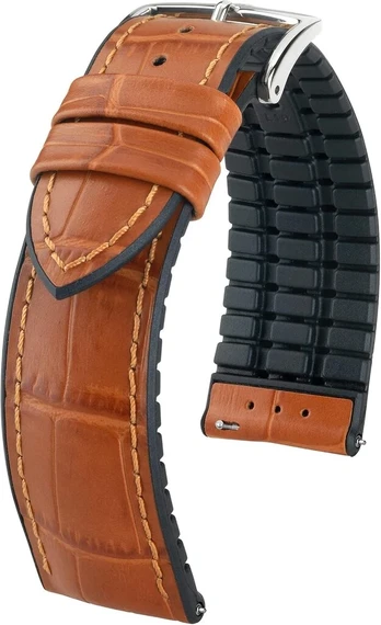 Hirsch unisex laikrodžio dirželis performance modelis paul 22 mm