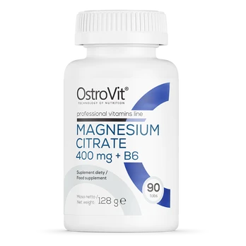 OstroVit Magnesium Citrate 400 mg + B6, 90 tab