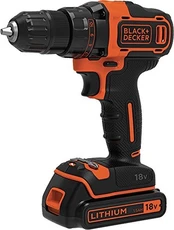 Gręžtuvas Black & Decker BDCDD186K, 18 V, 1500 mAh