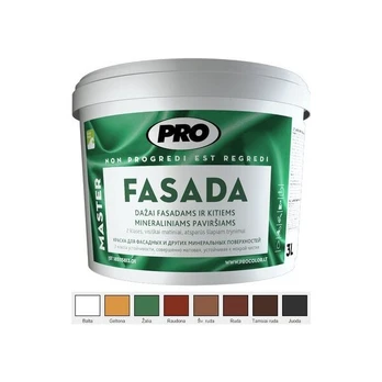 Dažai Fasada geltoni, 3 l