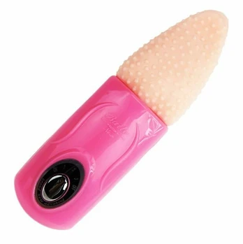BAILE Tongue Massager 3V Flexible Vibrating System Pink