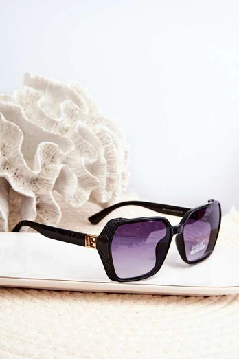 PA1 Women's Gradient Sunglasses UV400 Juodas