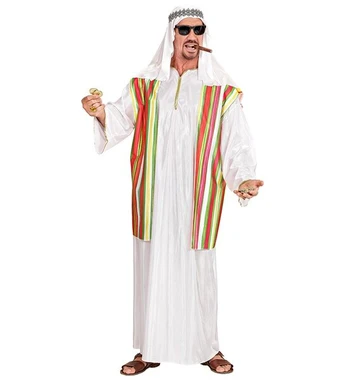 SHEIK (robe with vest, headscarf)
