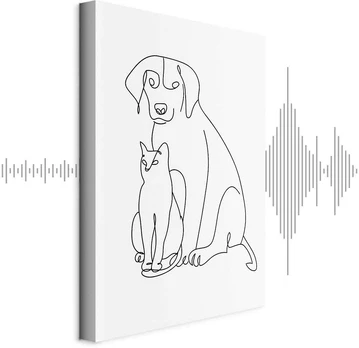 Artgeist Paveikslas - Best Friends (1 Part) Vertical