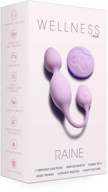 Orgazmo kamuoliukai Blush Wellness Silikoninis ABS