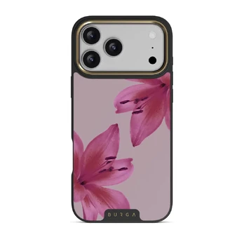 Fragile Beauty - iPhone 17 Pro Max Case, Elite Dark (MagSafe) / Gold