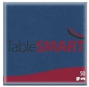 Multi Serviet TableSMART airlaid 40x40 cm 1/4 fold Blå,50 stk/pk