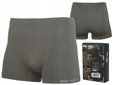 Vyriški terminiai boksininkų šortai Mil-Tec, olive