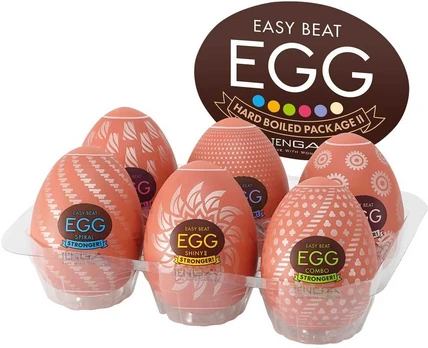 Tenga Egg hb Package ii 6pcs Masturbatorius