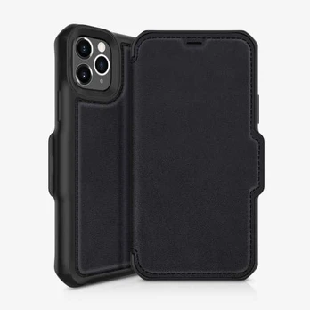Dėklas ITSKINS HYBRID // FOLIO, Folio, Apple, iPhone 11 Pro Max, Juodas