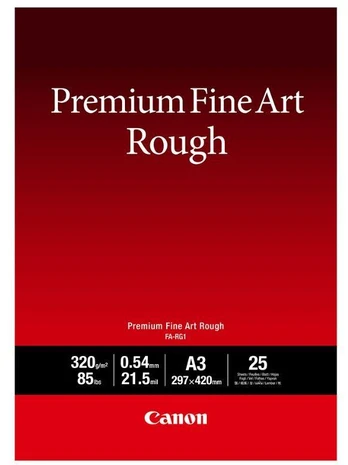 Canon PREM FINEART ROUGH A3 25 SHEETS/FA-RG1 A3 25 UNI