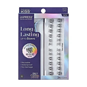 KISS - ImPRESS (Press on LongLasting) False Eyelashes 01