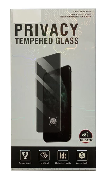 LCD apsauginis stikliukas Full Privacy Samsung S947 S26 Plus juodas