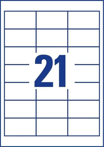 „Avery Zweckform Quick Peel Labels“ 64x36 (6170)