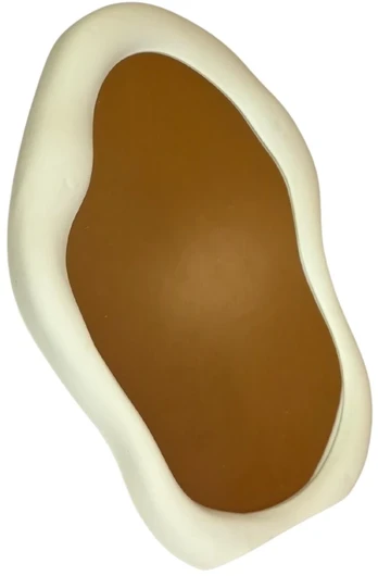 Plastikinis veidrodis 25x17.5cm AC259