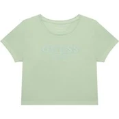 Guess Marškinėliai J6GI17 K8HM4 Žalia Regular Fit