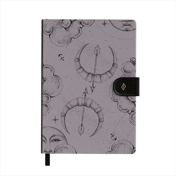 Sagittarius - Notebook, A5 (14.8 x 21cm) / Lined / Purple