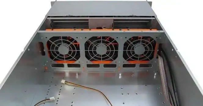 Inter-Tech 4U-4416L Rack Juodas, Sidabrinis