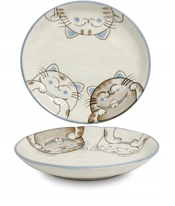 Lėkštė Three Cats Mėlyna 22,5cm