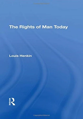 Rights Of Man Today
