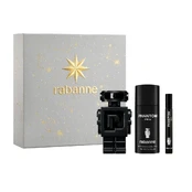 SET RABANNE Phantom Parfum spray 100ml + DEO spray 150ml + Parfum spray 10ml kaina