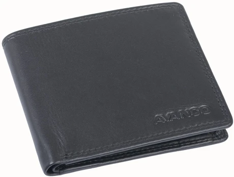 Piniginė vyrams AVANCO 154-70-01 - Juoda