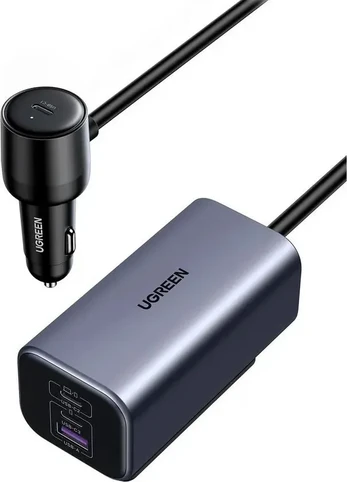 UGREEN 150W 4-Port GaN Fast Car Charger