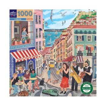 EEBOO - Puzzle 1000 pcs - Lisbon - (EPZTLSB)