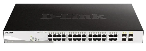 Komutatorius DGS-1210-24 24GE PoE 4SFP