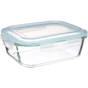 Glass Maisto indas su dangteliu, 2,26 l, stiklinis
