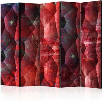 Artgeist Pertvara - Violetinė Relief II [Room Dividers]