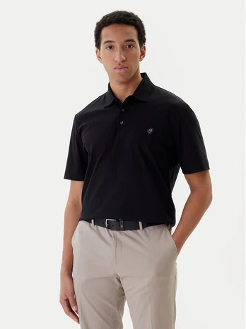 BOSS Polo marškinėliai Parris 50555829 Juoda Regular Fit