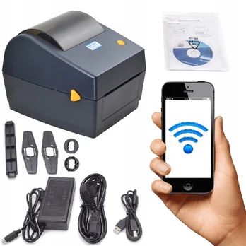 Etikečių terminis spausdintuvas Xprinter XP-480B USB WIFI, 25 × 10 mm etiketėms