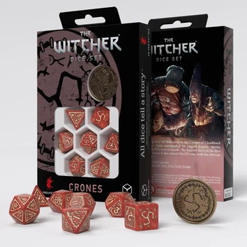 Witcher Crones Brewess kauliukų rinkinys