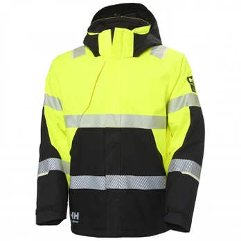 ICU 2.0 WINTER JACKET, Hi-Vis CL2, yellow/ebony L, Helly Hansen Workwear