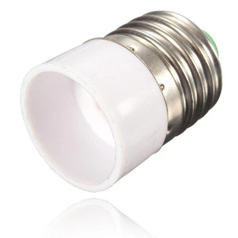 Adapteris lemputėms - E27 iki E14 sriegiams - lemputės adapteris
