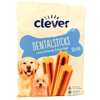 Šunų skanėstas DENTALSTICK CLEVER, 10 vnt.