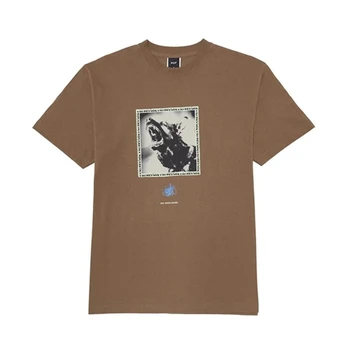 HUF Beware T-Shirt Camel - Dydis M (TS02322-CAMEL Marškinėliai)