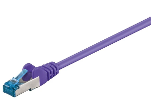 Goobay Kabelis LAN Patchcord CAT 6A S/FTP violetinė 1m