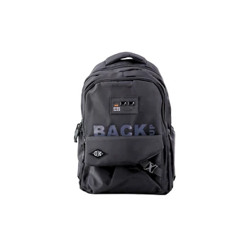 Lean City School Backpack 6 Pockets Juodas 23L