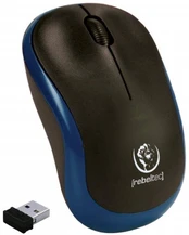 Wireless optical mouse Rebeltec METEOR blue kaina