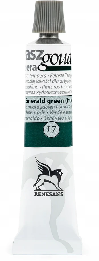 Renesans Gouache dažai 20ml - smaragdo žalia