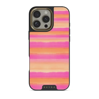 Sun Lover - iPhone 16 Pro Case, Elite Dark (MagSafe) / Gold